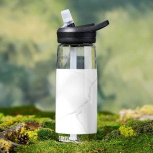 Weißer Marmor Trinkflasche