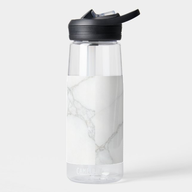 Weißer Marmor Trinkflasche (Links)