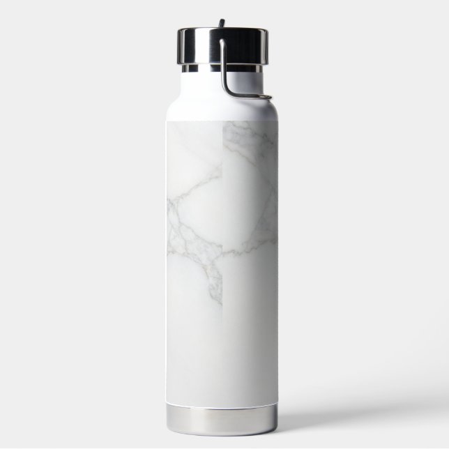 Weißer Marmor Trinkflasche (Links)