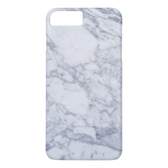 Weißer Marmormuster-Telefon-Kasten Case-Mate iPhone Hülle (Rückseite)