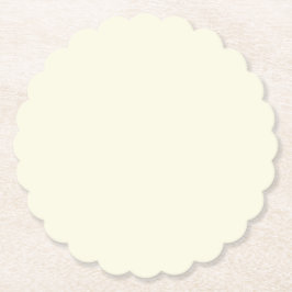 Weißer Minimaler Drink Untersetzer