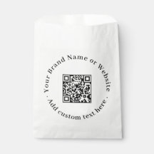 Weißer minimalistischer QR | Saubere professionell