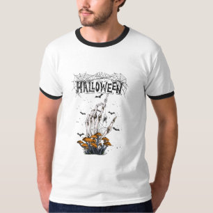 Weißer, moderner Halloween-T - Shirt mit eigener M