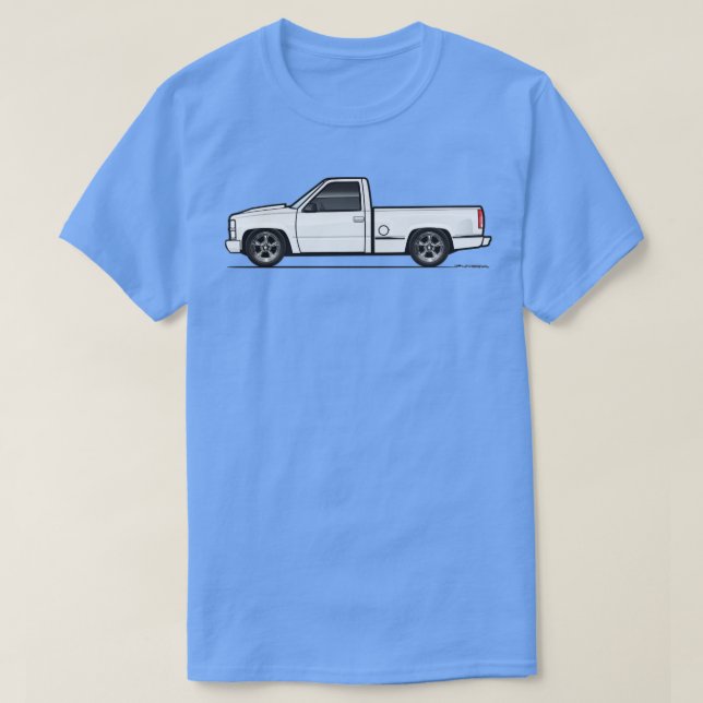 Weißer OBS Stepside T-Shirt (Design vorne)