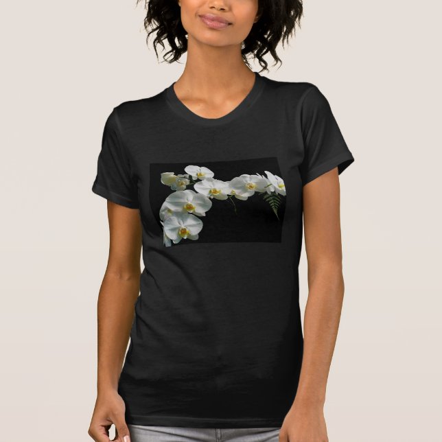Weißer Orchid-T - Shirt (Vorderseite)