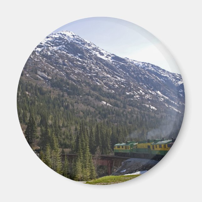 Weißer Pass 38 Magnet (Vorne)