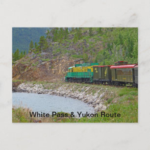 Weißer Pass & Yukon Route Landschaftliche Eisenbah Postkarte