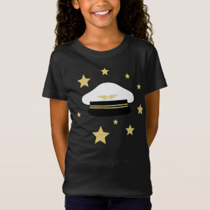 Weißer Pilot, Goldstars, Flugflieger T T-Shirt