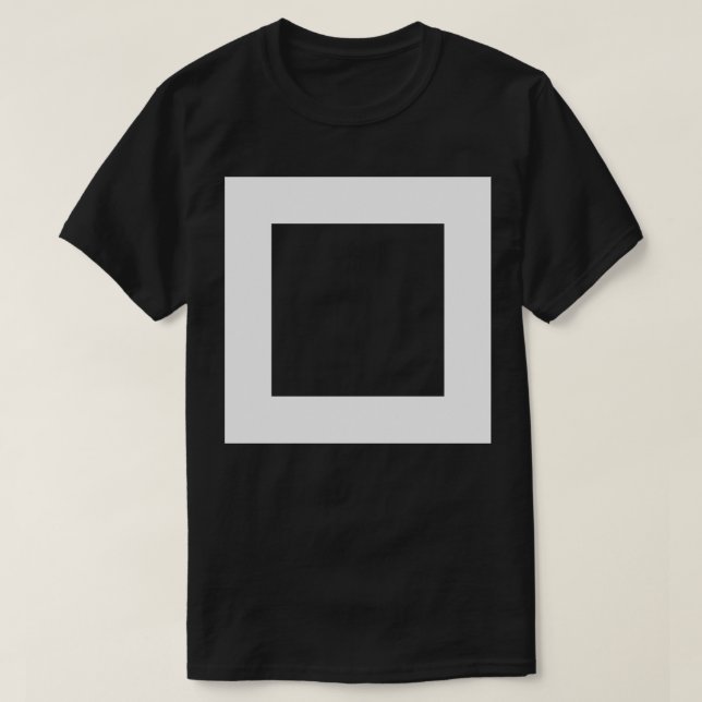 Weißer Platz T-Shirt (Design vorne)