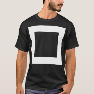 Weißer Platz T-Shirt