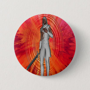 Weißer Ritter Button