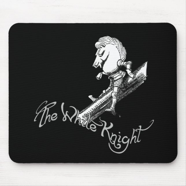 Weißer Ritter Mousepad (Vorne)