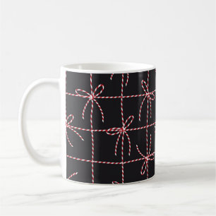 Weißer Rothalsbogen, Twine-Farbband und Trittbrett Kaffeetasse