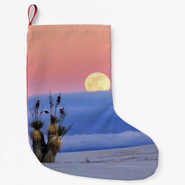 WEISSER SAND KLEINER WEIHNACHTSSTRUMPF (Vorderseite)