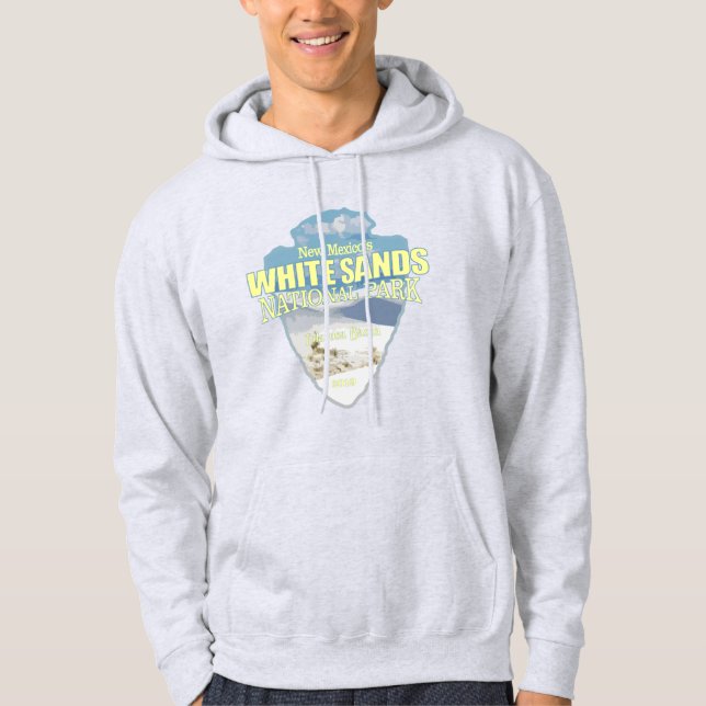 Weißer Sand NP (Pfeilspitzen) Hoodie (Vorderseite)