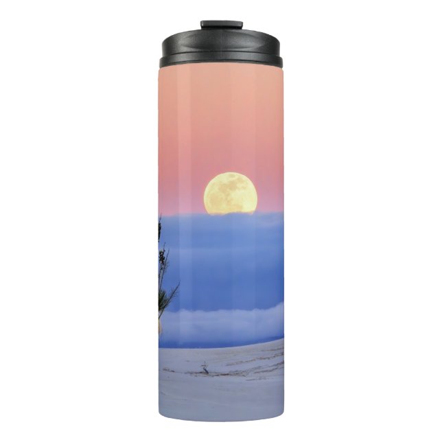 WEISSER SAND THERMOSBECHER (Vorderseite)