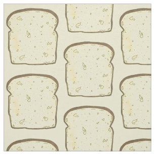 Weißer Sandwich Brot Toast Bäckerei Lebensmittel Stoff