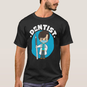 Weißer sauberer Zähne Zahnarzt 17 T-Shirt