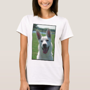 Weißer Schäferhund-Hund T-Shirt