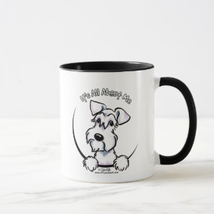 Weißer Schnauzer IAAM Tasse