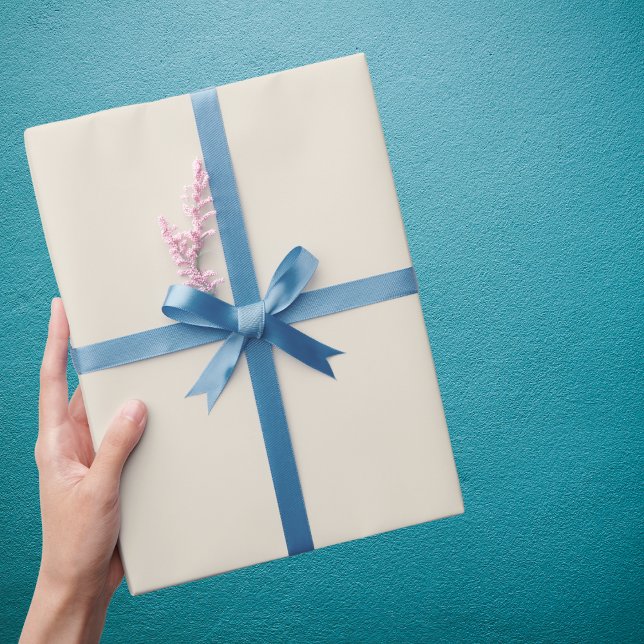 Weißer Schokolade Farbe Geschenkpapier (Von Creator hochgeladen)