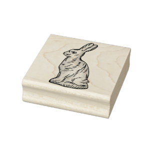 Weißer Schokolade Ostern Bunny Rabbit Molded Candy Gummistempel