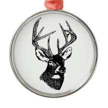 Weißer Schwanz-Rotwild-Trophäe-Dollar