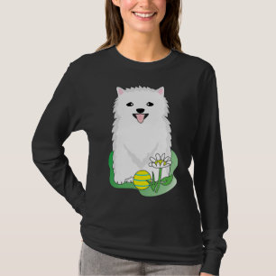 Weißer Spitz 28 T-Shirt