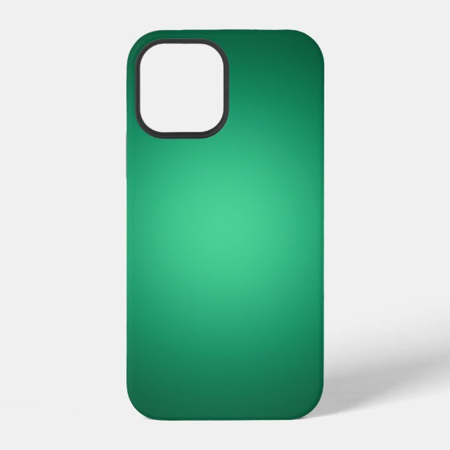 Weißer Spotlight auf grünem Case-Mate iPhone-Case iPhone Hülle (Rückseite)