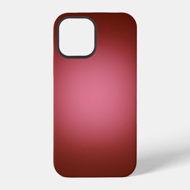 Weißer Spotlight auf rotem Case-Mate iPhone-Case iPhone Hülle (Rückseite)