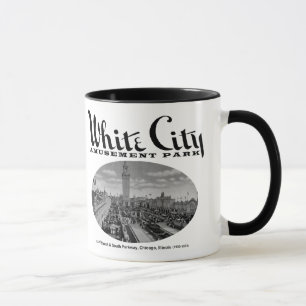 Weißer Stadt-Vergnügungspark, Chicago, IL Tasse