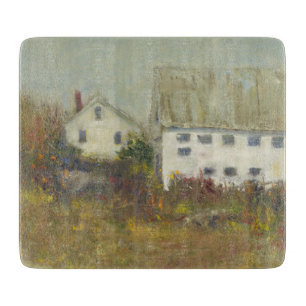 Weißer Stall Schneidebrett