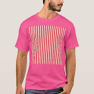 Weißer Streifen T-Shirt