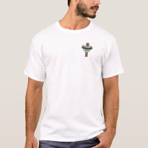 Weißer T - Shirt