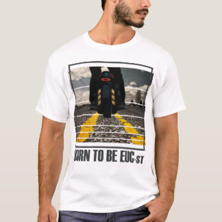 Weißer T - Shirt für EUC-Fahrer