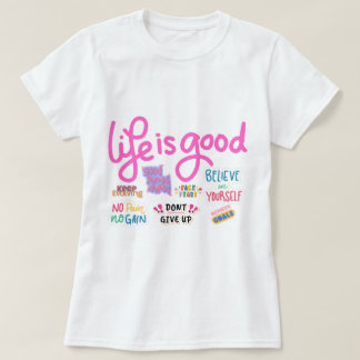 Weißer T - Shirt für Frauen