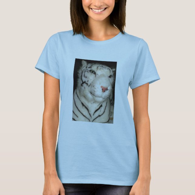 Weißer Tiger 1 T-Shirt (Vorderseite)