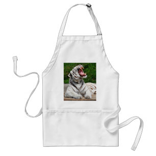 Weißer Tiger, Bengal-Tiger-Schürze Schürze