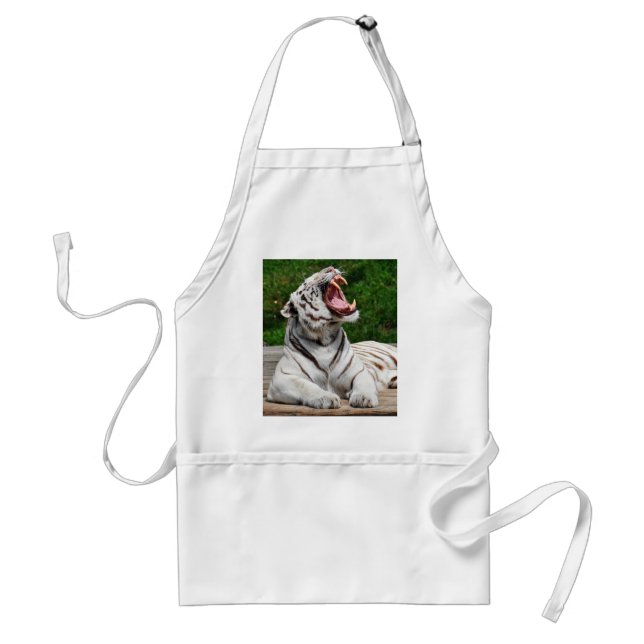 Weißer Tiger, Bengalische Tiger Schürze (Vorne)