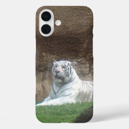 Weißer Tiger iPhone 16 Plus Hülle