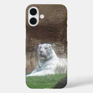 Weißer Tiger iPhone 16 Plus Hülle