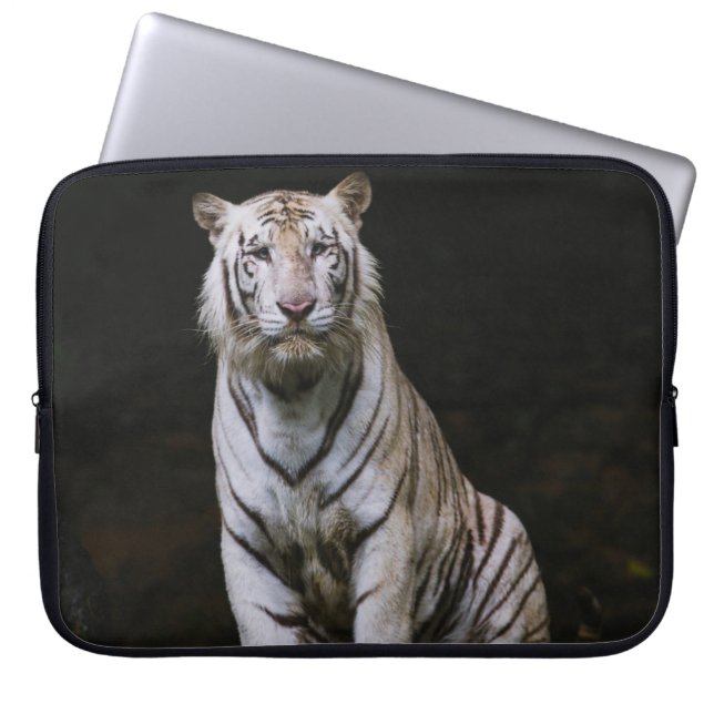 WEIßER TIGER LAPTOPSCHUTZHÜLLE (Vorderseite)