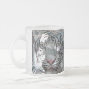 Weißer Tiger Mattglastasse