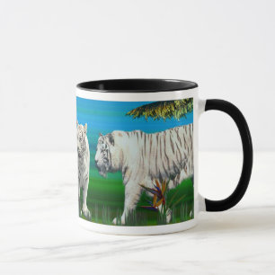 Weißer Tiger Mug03 Tasse