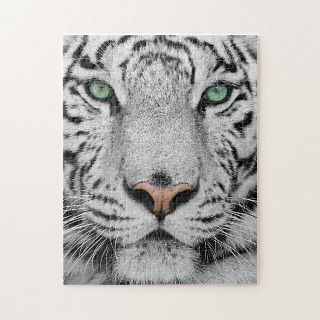 Weißer Tiger Puzzle (Vertikal)