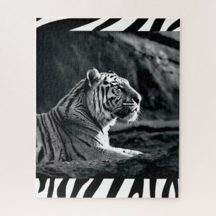 Weißer Tiger Puzzle