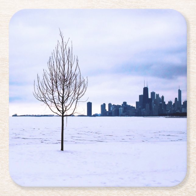 Weißer Traum - Untersetzer (Vorderseite)