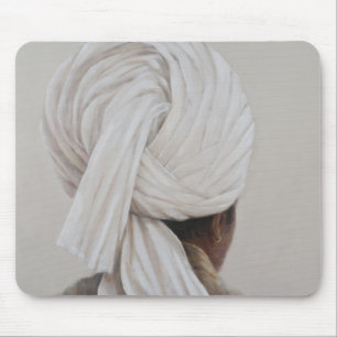 Weißer Turban 2014 Mousepad