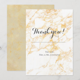 Weißer und Goldmarmor Einladung