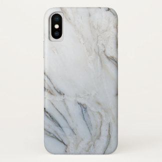 Weißer und schwarzer Marmor Case-Mate iPhone Hülle